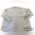 Columbia Shirts | Men’s Chambray Columbia Pfg Shirt | Color: Blue | Size: Xxl