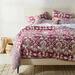 Anthropologie Bedding | Anthropologie Zadie Artisan King Quilt Nwt | Color: Pink/White | Size: Queen