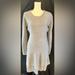 Jessica Simpson Dresses | Jessica Simpson Gray Sweater Dress, Size Large | Color: Gray | Size: L