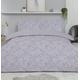 MHG Living Percale Modern Bedding King Size Duvet Cover Set with 2 Pillowcases, 220x230cm - Apple Blossom Printed Reversible Quilt Cover Set with Pillowcase Bedding Set, Beige