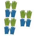 Beavorty 6 Pairs Gel Moisturizing Gloves Eczema Cracked Gloves Soft Moisturizing Gloves Dry Skin Heal Gloves Soft Elastic Hand Gloves Hand SPA Moisturizing Cover Cosmetic Hand Cream