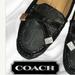 Coach Shoes | Coach Frida Women's Size 9.5b Signature Logo Black Us Flats Slip On Loafers | Color: Black | Size: 9.5