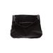 Cuore & Pelle Leather Hobo Bag: Black Solid Bags