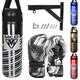 MCD Unfilled Boxing Punch Bag Set 5ft 4ft 3ft 2ft for Adults and Kids with Muay Thai Gloves and Punching Bag Bracket and Punch Bag Chain, Heavy Boxing Bag Set, Boxing Gloves Mits