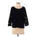American Eagle Outfitters Pullover Sweater: Black Tops - Women's Size Small