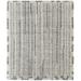 Gray/White 138 x 102 x 0.71 in Area Rug - Hokku Designs Rectangle Jalaycia Wool Area Rug Wool | 138 H x 102 W x 0.71 D in | Wayfair