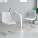 Wrought Studio™ Imia 18.7" Short Stool Metal in White | 33.86 H x 16.1 W x 16.53 D in | Wayfair 21F3B27A00A849889D60C02314704C43