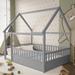 Wrights House Shape Solid Wood Bed by Harper Orchard kids in Gray | 74 H x 60 W x 79.5 D in | Wayfair 5A9E3A9C16FA4D1BB0A49EA8CB879785