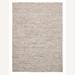 Pink 108 x 72 x 0.5 in Area Rug - Rosecliff Heights Rectangle Carel Hand-Knotted Wool Area Rug in Light Wool | 108 H x 72 W x 0.5 D in | Wayfair