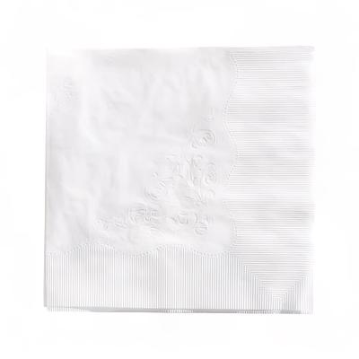 Dixie 36202 (522993) 1/4 Fold Dinner Napkins - 1 ply, White, Single Ply