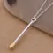 Ciondoli Color argento con ciondoli fortunati per collana di gioielli da donna accessori da donna ciondolo gioielli di moda Match AN249