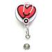 Hot Portable Badge Holder Practical ID Card Badge Holder Doctor Nurse Clip Badge Reel Clip Retractable Keychain 14