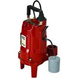Liberty Pumps PRG101A ProVore PRG Series Automatic Residential Grinder Pump 1 HP 115-volt Red