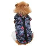 KIHOUT Clearance Dog Winter Coat Padded Vest Windproof Dogs Puffer Jacket Warm Soft Puppy Cold Weather Clothes Doggie Insulated Outwear Lightweight Pet Winter Outdoor Costume for Small Medium Dogs