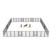 FXW Rollick Dog Playpen Outdoor 48 Panels 45 Height Dog Fence Exercise Pen with Doors for Large/Medium/Small Dogs Pet Puppy Playpen for RV Camping Yard