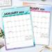 Ozmmyan Desk Calendar 18 Month Desk Calendar/Wall Calendar Combo January 2024 To JUN 2025 2024 Calendar 12 Month Wall