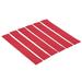 Uxcell 0.9mm Thick Chair Bands for Classroom 10 Pack Latex Stretchable Bouncy Fidget Foot Bands Strips Red