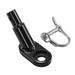 Bicycle Rear Racks Steel Bicycle Trailer Hitch Mount Adapter High Quality Replacement Axle Bike Cycling Rear Carrier Mount Bike Accessory