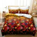 Flowers and Plants 3D Digital Printing Bedding Set Duvet Cover Set 3D Bedding Digital Printing Comforter Set and Pillow Covers Home Breathable Textiles