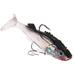 Ruanlalo 7.6 Cm Soft Lures PVC Durable Bass Trout Shad Crank Worm Fishing Sharp Baits