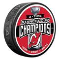 New Jersey Devils Three-Time Stanley Cup Champions Puck