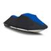 BLACK / BLUE HEAVY-DUTY TOP OF THE LINE COVER Compatible for Sea Doo Sea-Doo XP LTD 1994 1995 1996 1997 1998 1999 / XP 2000 2001 2002 JetSki Jet Ski PWC Cover 1-2 Seater