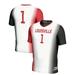 Youth GameDay Greats White #1 Louisville Cardinals Lightweight Women s Soccer Jersey