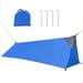 Ultralight Outdoor Camping Tent Summer 1 Single Person Mesh Inner Vents Net (Blue)