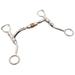 JK Bar H Equine Smooth Mouth Small Part Tongue Relief Straight Shank Bit W/ Copper Roller|Copper Bits for Horses|Horse Bit |horse bits|snaffle Copper Bits for Horses|horse bits and bridles