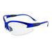 Birdz Eyewear Flamingo Safety Glasses for Nurses Dental Assistant Glasses Shooting Sunglasses for Women Ladies Men Blue Frame w/Clear 2.0 Magnification Bifocal Lens