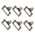 Medicine Label Frames Creative Tag Antique Drawer Pulls Cabinet Handles Zinc Alloy