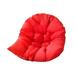 Betiyuaoe cushions for sofa chair dining patio Cushion single swing cushion hanging mattress integrated cushion Red One Size