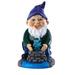 Garden Dwarf Ornament Solar Powered Lamp LED Gnome Lights for outside Miniture Decoration Exterior Figurine