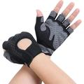 Gym Gloves Microfiber Fabric Breathable Training Gloves Non-Slip Silicone Padded Palm Protection And Extra Grip Gym Gloves For Men And Women Weightlifting/Cross Fitness/Cyclingï¼ˆ2pcs-Blackï¼‰
