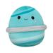 Squishmallows Original 3.5 inch Teal Planet Dog Toy - Small Ultrasoft Plush Pet Toy