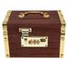 Money Saving Container Creative Pot Rustic Storage Bins Kids Wooden Toys Jewelry Chest Retro Box Child