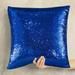 Wepro 15.7â€˜â€™X15.7â€˜â€™ Sequin Pillowcase For Wedding Party Decoration Sequin Solid Color Gradient Pillowcase Sofa Cushion Pillowcase