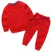 CaComMARK PI Toddler Kids Outfit Clearance Pants Sweatshirt Set