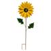 LSLJS Artificial Flowers for Outdoor Metal Flowers Decoration 27 inch Sunflowers with Stake Garden Ground Inserted Decor Spring Easter Ornaments for Courtyard Lawn Patio Bridal Party Wedding