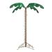 IVV 4FT Lighted Artificial Palm Tree Lifelike Leaves and Rope Light for The Beach Pool Yard Christmas Holiday Decor