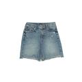 Gap Denim Shorts: Blue Solid Bottoms - Kids Boy's Size 10 - Medium Wash