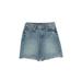 Gap Denim Shorts: Blue Solid Bottoms - Kids Boy's Size 10 - Medium Wash