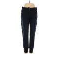 James Jeans Cargo Pants - Mid/Reg Rise: Blue Bottoms - Women's Size 27