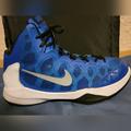 Nike Shoes | Nike Mens Zoom Without A Doubt Blue Basketball Shoes Sneakers Size 10 | Color: Blue | Size: 10