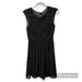 J. Crew Dresses | J Crew Womens A Lined Black Sheer Chevron Print Dress Fully Lined Size 4 | Color: Black | Size: 4