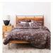 Anthropologie Bedding | Amber Lewis For Anthropologie Twin Floral Coverlet | Color: Black/Purple | Size: Twin