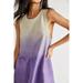 Free People Dresses | Free People Moon Beam Suede Mini Dress Suede Small | Color: Purple | Size: S