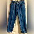 Levi's Jeans | Levi's Mens 550 Medium Blue Relaxed Fit Straight Leg Denim Jeans Sz 32 X 30 | Color: Blue | Size: 32