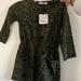 Zara Dresses | Girls Zara Dress Brand New | Color: Black/Green | Size: 5g