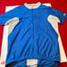 Nike Shirts | Nike Men Large Cycling Jersey Bike Zip Blue Gray Polyester Elastane Short Sleeve | Color: Blue/Gray | Size: L